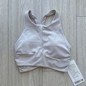 lululemon athletica light chrome Always Aligned Sports Bra